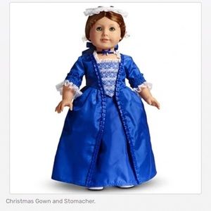 American girl historical pleasant company, Felicity Christmas dress
